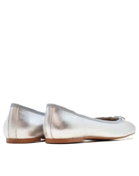 166807 bailarinas de plata metalizada