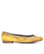 166807 Ballerine Python Mini gialle