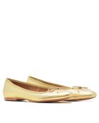 166807 ballerine in oro metallizzato