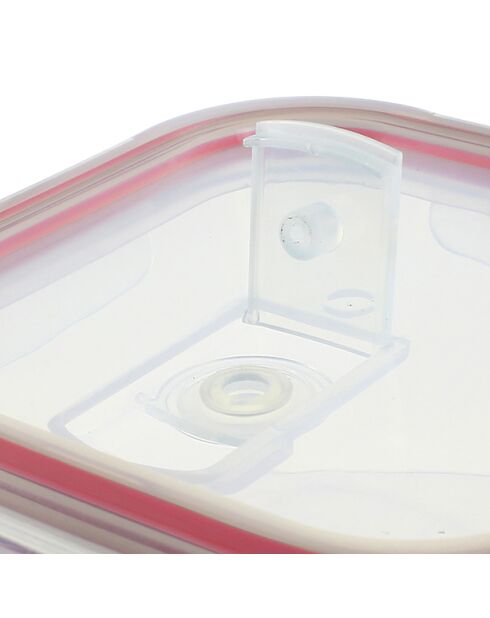 Boite hermétique carrée + couvercle clémentine - 310ml