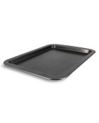 Bandeja de horno Amandine en acero al carbono antiadherente negro - 38x27 cm