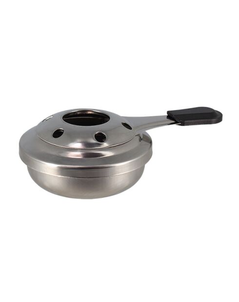 Bruleur à fondue en acier inoxydable - D.14.5cm