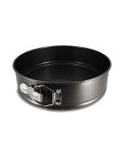 Springform Amandine aus Karbonstahl mit abnehmbarem schwarzen Boden, Durchmesser 24 cm