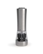 Moulin poivre et sel 2en1 en acier inoxydable - H.21.5cm