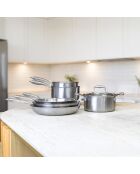 Juego de 6 piezas de acero inoxidable trinox - 355 x 260 x 135 cm