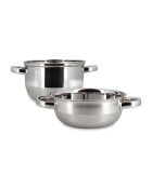 Mosselpot van roestvrij staal - D.18cm - 2,7 L