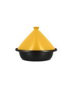 Coperchio in ceramica zafferano con fondo a induzione in alluminio tajine - D.24cm