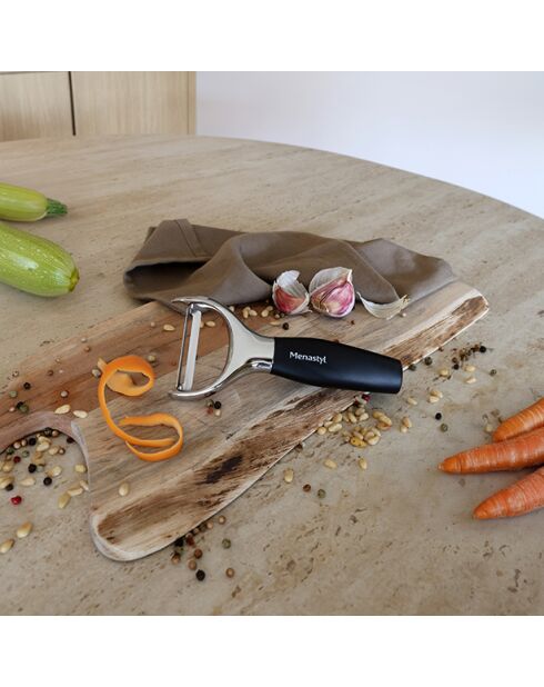 Deluxe groenteschiller van roestvrij staal - 90 x 30 x 210 cm