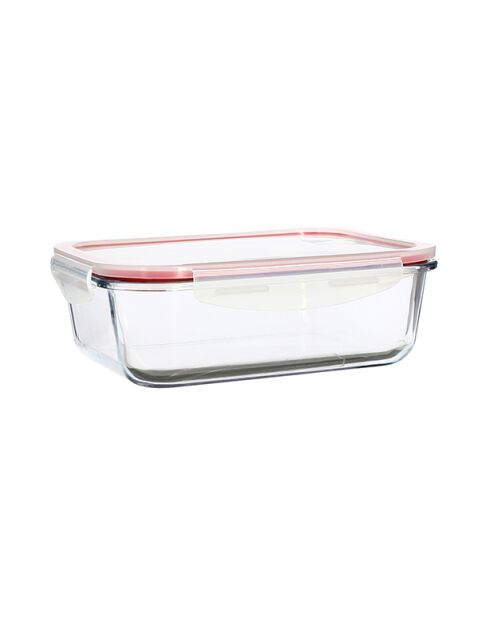 Boite hermétique rectangulaire +couvercle clémentine - 1500ml