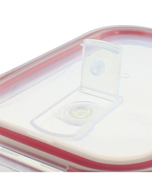 Boite hermétique rectangulaire +couvercle clémentine - 1040ml