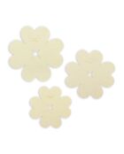 Set van 3 meerkleurige vilten bakverdelers - 24/28/32cm