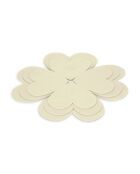 Set van 3 meerkleurige vilten bakverdelers - 24/28/32cm