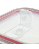 Vierkante luchtdichte verpakking met clementinedeksel - 800 ml