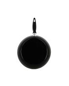 Poêle à frire en acier émaillé noir - D.26cm