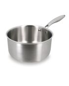 Casserole trinox en acier inoxydable - D.20cm