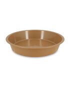 Moule à manqué colorama en acier carbone marron - D.26cm