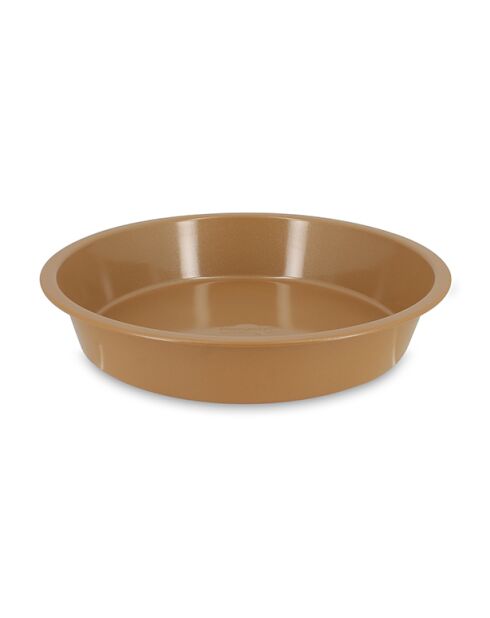 Colorama bruine cakevorm van koolstofstaal - D.26cm