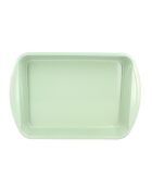 Plato de horno Colorama de acero al carbono verde - 45x30 cm