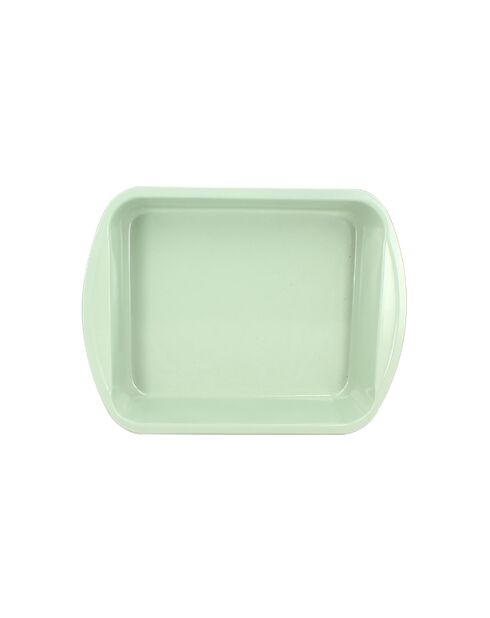 Colorama groene ovenschaal van koolstofstaal - 35x27cm