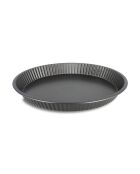 Tortiera nera in acciaio al carbonio antiaderente alle mandorle - D.28 cm