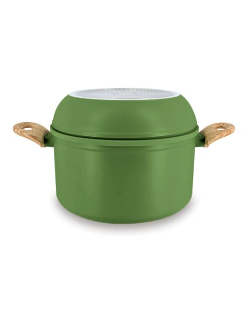 Set 8 pièces super ball colorama en aluminium recyclé vert - 390 x 260 x 190 cm