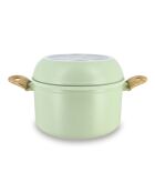 Set 8 pièces super ball colorama en aluminium recyclé vert - 390 x 260 x 190 cm