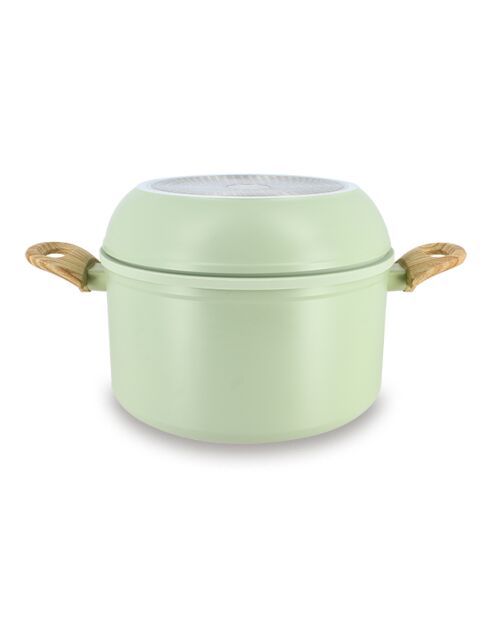 Set 8 pièces super ball colorama en aluminium recyclé vert - 390 x 260 x 190 cm