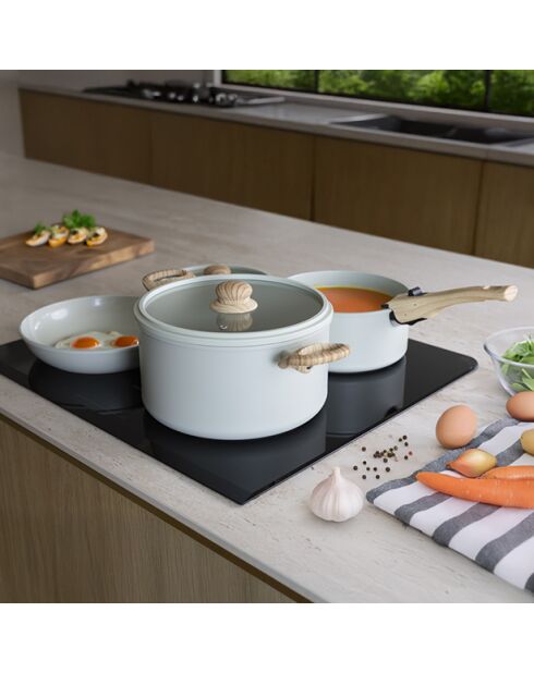 Set 8 pièces super ball colorama en aluminium recyclé vert - 390 x 260 x 190 cm