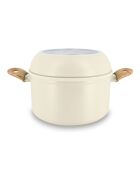 Set 8 pièces super ball colorama en aluminium recyclé beige - 390 x 260 x 190 cm