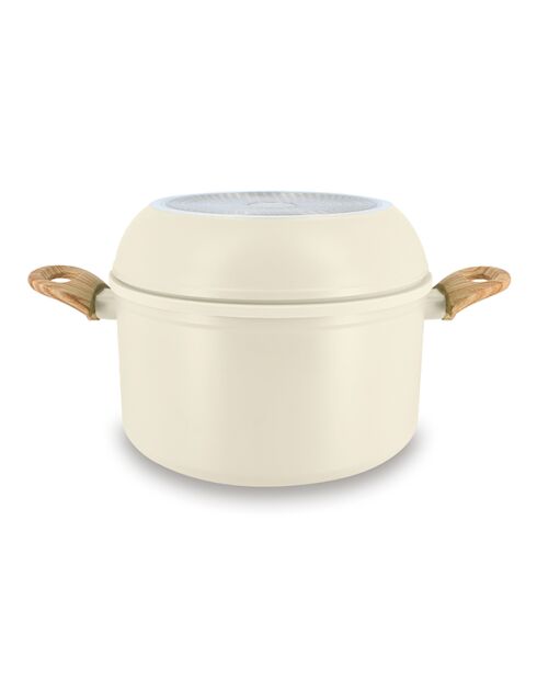 Set 8 pièces super ball colorama en aluminium recyclé beige - 390 x 260 x 190 cm