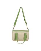 Colorama isolierte Lunchbox-Tasche aus beigem und grünem Stoff, 5 l