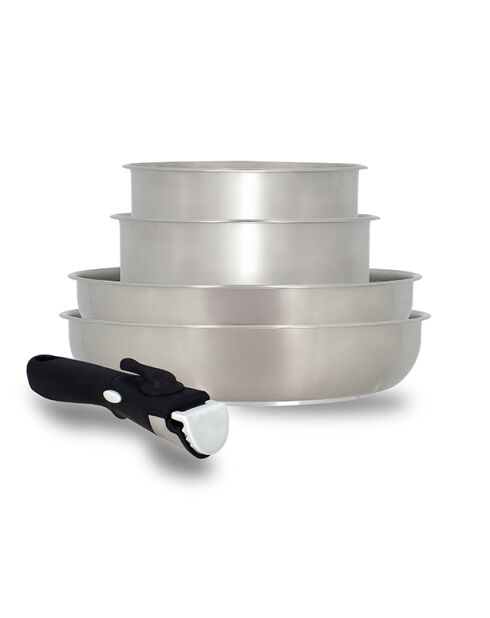 Iris 5-teiliges Edelstahl-Set - 260 x 260 x 70 cm