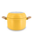 Set 8 pièces super ball colorama en aluminium recyclé jaune -390 x 260 x 190 cm