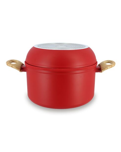 Set 8 pièces super ball colorama en aluminium recyclé rouge - 385 x 260 x 190 cm