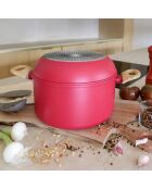 Set 8 pièces super ball colorama en aluminium recyclé rouge - 385 x 260 x 190 cm