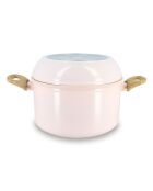 Set 8 pièces super ball colorama en aluminium recyclé rose - 390 x 260 x 190 cm