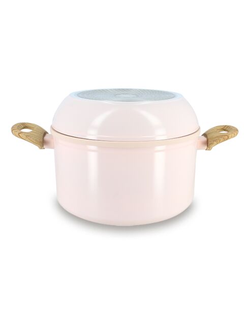 Set 8 pièces super ball colorama en aluminium recyclé rose - 390 x 260 x 190 cm