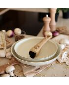 Set de 2 sartenes colorama de aluminio con mango para crema - 22/26 cm