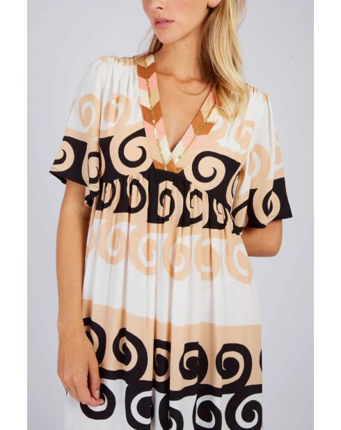 Ecru Peronelle Kleid