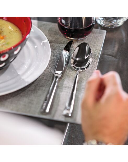 My Table 24-teiliges Besteckset aus Stahl