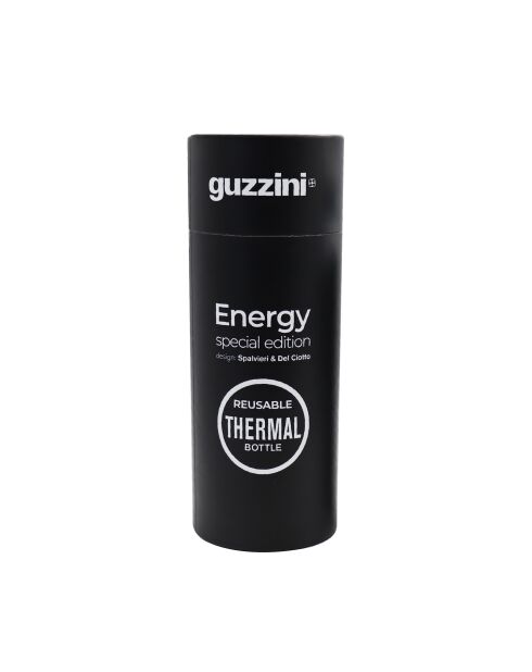 Bouteille isotherme de voyage chrome - 21,2x7,3 cm