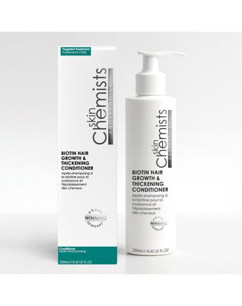 Balsamo alla biotina per la crescita e l'ispessimento dei capelli - 250 ml