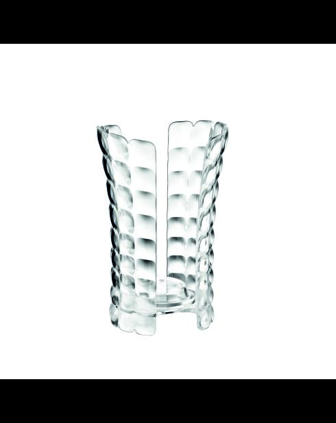 Porte-gobelets empilables universel Tiffany transparent - 18,3x12 cm