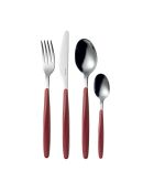 My Fusion 24-teiliges Besteckset rot