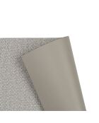 Mantel individual Silkstone de doble cara, color topo, 44 cm