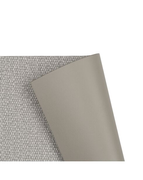 Mantel individual Silkstone de doble cara, color topo, 44 cm