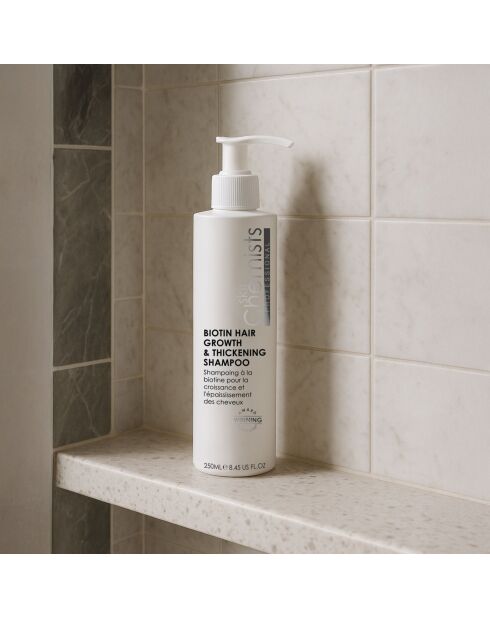 Shampoing Biotine Croissance et Épaississement des Cheveux - 250 ml
