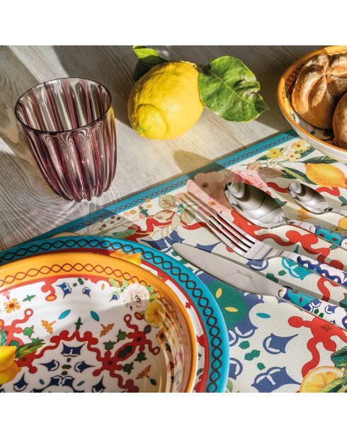 Gobelet bas Dolce Vita améthyste - 10x8,5 cm