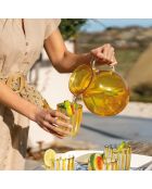 Carafe Balloon Dolcevita ambre - 20x20 cm