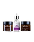Aufhellendes Anti-Aging-Nachtpflegeset - 60 ml+30 ml+60 ml
